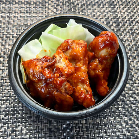 ヤンニョムチキン｜北九州市・小倉北区で鉄板焼きのお弁当のテイクアウト・デリバリーなら幸むすび