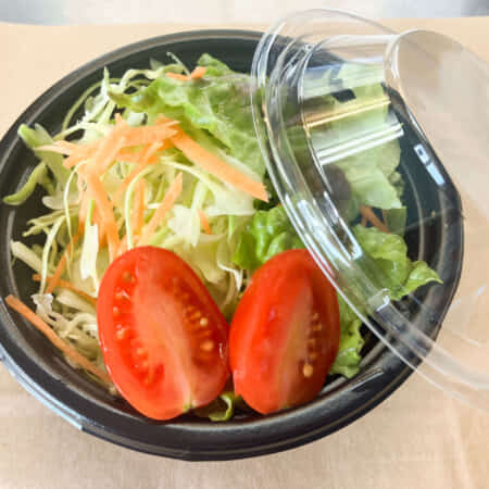 miniサラダ｜北九州市・小倉北区で鉄板焼きのお弁当のテイクアウト・デリバリーなら幸むすび