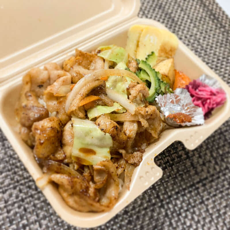 肉MIX弁当｜北九州市・小倉北区で鉄板焼きのお弁当のテイクアウト・デリバリーなら幸むすび
