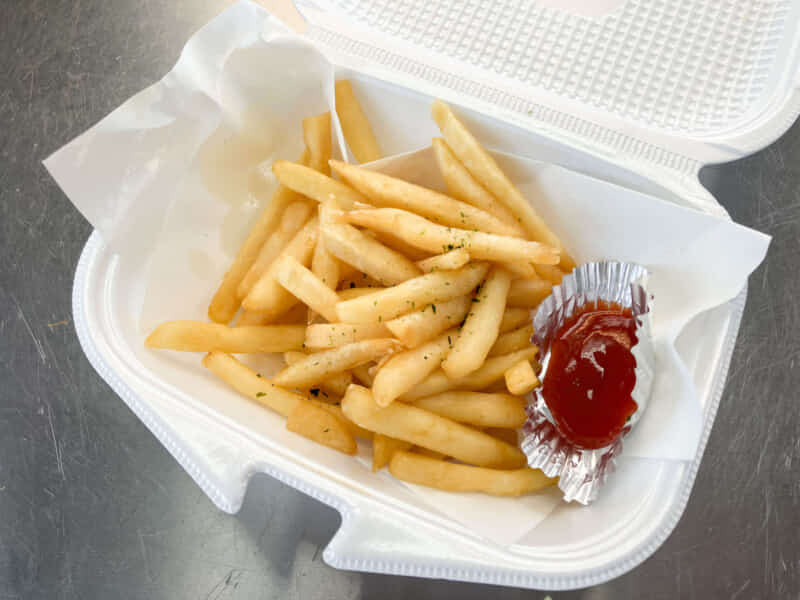ポテトフライ｜北九州市・小倉北区で鉄板焼きのお弁当のテイクアウト・デリバリーなら幸むすび